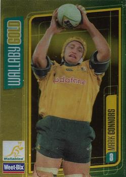 2002 Weet-Bix Wallaby Gold #3 Mark Connors Front